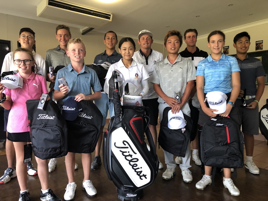Flying flag for Cameron Smith Junior Classic